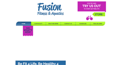 Desktop Screenshot of fusion4life.com