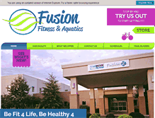 Tablet Screenshot of fusion4life.com